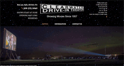 Desktop Screenshot of clearwaterdrivein.com