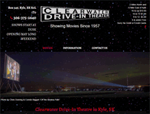 Tablet Screenshot of clearwaterdrivein.com